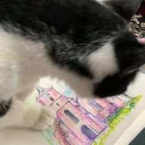 Mijn project van de cursus: Creëer expressieve architecturale schetsen met kleurstiften. Sketching, Drawing, Architectural Illustration, Sketchbook & Ink Illustration project by Tamara Vdf Brandenburg - 09.22.2022