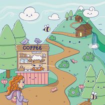 My project for course: Designing Kawaii Worlds: Spread Joy Through Illustration. Un projet de Conception de personnages, Illustration numérique , et Manga de Lisa Davis Palmer - 21.09.2022
