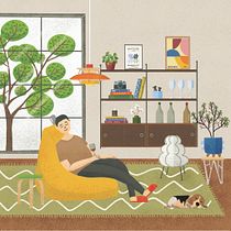 My project for course: Colorful Digital Illustration in Procreate. Traditional illustration, Drawing, Digital Illustration, and Digital Drawing project by joyhuojiauyu - 09.22.2022