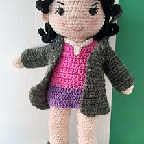 Mi proyecto del curso: Amigurumi: diseño de ropa, pelo y complementos. Un proyecto de Artesanía, Diseño de juguetes, Tejido, Crochet, Amigurumi y Diseño textil de Olivia Zambrano Reynoso - 19.11.2022