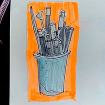 My project for course: Sketchbooking for Beginners: Learn to Draw Your Surroundings. Traditional illustration, Sketching, Creativit, Drawing, and Sketchbook project by jake4math - 09.22.2022
