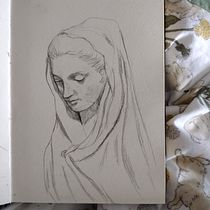My project for course: Portrait Sketchbooking: Explore the Human Face . % Camila Moriondo tarafından hazırlanan Eskiz çizimi, Çizim, Portre Çizimi, Sanatsal Çizim, Ve Eskiz defteri projesi - 03.02.2022