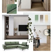 My project for course: Interior Design Fundamentals: Mastering Color and Texture. Arquitetura de interiores, Design de interiores, Interiores, e Design de espaços projeto de Markéta Kubešová - 22.09.2022