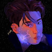 Meu projeto do curso: Retrato digital no Photoshop com um toque de fantasia. Traditional illustration, Drawing, Digital Illustration, Portrait Drawing, Digital Drawing, and Digital Painting project by sandy souza - 09.22.2022