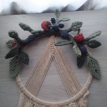 Mi proyecto del curso: Macramé en 3D: crea tapices botánicos . Un proyecto de Artesanía, Interiorismo, Tejido, Macramé y Diseño textil de Soledad Ramos - 22.09.2022