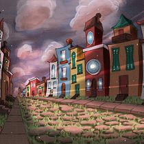 My project for course: Digital Background Painting for Animation. Projekt z dziedziny Trad, c, jna ilustracja,  Animacja, Ilustracja c, frowa, Malarstwo c i frowe użytkownika Kiana Gacuma - 23.09.2022