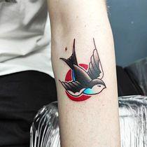 My project for course: Color Techniques for Tattoos. Un progetto di Illustrazione tradizionale, Disegno, Illustrazione digitale, Design di tatuaggi e Disegno digitale di adelina.dinu.86 - 23.09.2022
