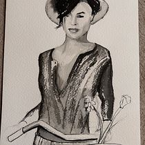 Mein Abschlussprojekt für den Kurs: Künstlerische Tuschemalerei mit chinesischer Tinte. Traditional illustration, Fine Arts, Painting, Pencil Drawing, Portrait Drawing, Artistic Drawing & Ink Illustration project by peerkoop - 09.23.2022