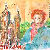 My project for course: Artistic Watercolor Sketching: Dare to Express Your Ideas. Traditional illustration, Sketching, Creativit, Drawing, Watercolor Painting, and Sketchbook project by Ron van der Vlist - 09.23.2022