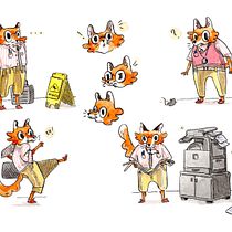 My project for course: Character Creation for Illustrated Books with Watercolor. Character Design, Watercolor Painting, and Children's Illustration project by SL - 09.23.2022