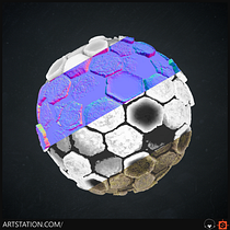 My project for course: Introduction to Texture Creation with Substance Designer. Un proyecto de 3D, Modelado 3D y Videojuegos de Adrian Cunille - 23.09.2022
