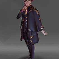 My project for course: Concept Art: Character Design & Worldbuilding. Un progetto di Illustrazione tradizionale, Character design, Illustrazione digitale, Arte concettuale, Disegno digitale e Pittura digitale di brontis96 - 24.09.2022