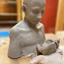 My project for course: Introduction to Clay Figurative Sculpture. Artes plásticas, e Escultura projeto de okubocheryl - 24.09.2022