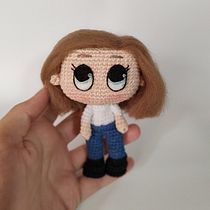 Mi proyecto del curso: Amigurumis: personas tejidas a crochet. Arts, Crafts, To, Design, Fiber Arts, Crochet, Amigurumi, and Textile Design project by raquel_gar - 09.24.2022