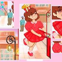 Meu projeto do curso: Criação de cenário ilustrado com Photoshop. Design, Traditional illustration, Digital Illustration, Concept Art, Children's Illustration, and Narrative project by thaismurieldelimaviana - 09.24.2022