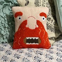 Mi proyecto del curso: Bordado XL con aguja mágica. Bordado, Decoração de interiores, Punch needle, e Design têxtil projeto de Carla Siverio - 25.09.2022