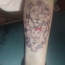 Meu projeto do curso: Tatuagem botânica com pontilhismo. Un progetto di Illustrazione tradizionale, Design di tatuaggi e Illustrazione botanica di Dougglas Oliveira - 20.09.2022