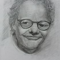 Mein Abschlussprojekt für den Kurs: Realistische Porträts mit Bleistift: Fange Geschichten und Emotionen ein. Traditional illustration, Pencil Drawing, Drawing, Portrait Drawing, and Realistic Drawing project by simonefritz - 09.25.2022
