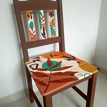 Meu projeto do curso: Pintura decorativa em móveis com tinta acrílica Ein Projekt aus dem Bereich DIY, Tischlerei, Dekoratives Malen, Möbelrestauration, Upc und cling von Charles - 25.09.2022