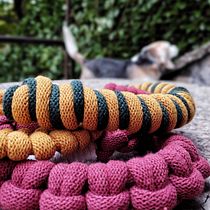 Il mio progetto del corso: Gioielli in corda per principianti: crea le tue collane. Un progetto di Artigianato, Design di gioielli, Macramè e Textile Design di Chiara Giofré - 25.09.2022