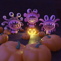 My project for course: Kawaii Character Creation in 3D with Blender  Ein Projekt aus dem Bereich Traditionelle Illustration, Design von Figuren, Digitale Illustration, 3-D-Modellierung und Manga von Tom Stone - 04.11.2022