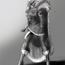 Meu projeto do curso: Pintura digital de personagens no Procreate Ein Projekt aus dem Bereich Traditionelle Illustration, Design von Figuren und Digitale Illustration von Eduardo Brandt - 24.09.2022