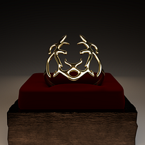 Meu projeto do curso: Design e modelagem 3D de joalheria. Accessor, Design, Product Design, 3D Modeling, and 3D Design project by Victor Brügger - 07.25.2022