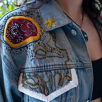 Chaqueta rellena . Bordado, Costura, DIY, Upc, cling, e Design têxtil projeto de Valentina Olmos - 26.09.2022