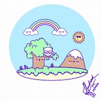 Meu projeto do curso: Design de mundos kawaii: crie ilustrações alegres. Un projet de Conception de personnages et Illustration traditionnelle de Karen Andrade - 25.09.2022