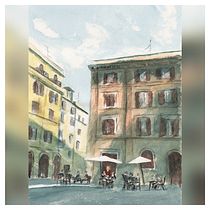 Il mio progetto del corso: Tecniche moderne di acquerello paesaggistico. Un progetto di Pittura e Pittura ad acquerello di mariagiovanna_pagano - 26.09.2022