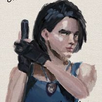 My project for course: Digital Portraits with a Traditional Style in Photoshop. Traditional illustration, Digital Illustration, and Digital Painting project by Meng Tan - 09.25.2022