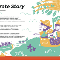 Mi proyecto del curso: Diseño editorial e ilustración para publicaciones infantiles . Design de personagens, Ilustração digital, Ilustração infantil, Desenho digital, e Literatura infantil projeto de Nerina Vallejo Verdi - 26.09.2022
