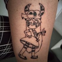 Meu projeto do curso: Tatuagem para principiantes. Tattoo Design project by carla santos - 09.22.2022