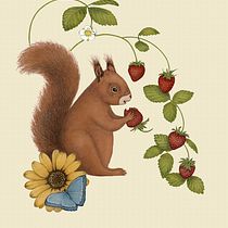 My project for course: Natural Illustration with Digital Painting. Traditional illustration, Drawing, Digital Illustration, Realistic Drawing, Digital Painting, and Naturalistic Illustration project by Gina Janosch - 09.26.2022