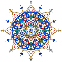 My project for course: Introduction to Islamic Art: Create Biomorphic Patterns. Painting, Pattern Design, Drawing, Watercolor Painting & Ink Illustration project by ariane.constantin - 09.26.2022