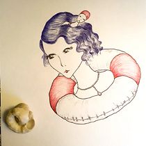 Il mio progetto del corso: Illustrazione artistica surrealista con penna a sfera. Un proyecto de Ilustración tradicional, Dibujo, Dibujo artístico e Ilustración con tinta de adafalcone3 - 26.09.2022