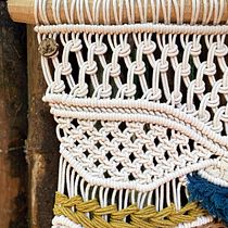 Mi proyecto del curso: Macraweave: combina macramé con técnicas de telar Ein Projekt aus dem Bereich Erweiterungsentwicklung, Innendesign, Dekoration von Innenräumen, Weben, Makramee, Weben und Textildesign von Samara Jiménez - 26.09.2022