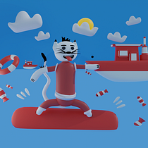 Mi proyecto del curso: Creación de personajes en 3D con Blender . 3D, Design de personagens, Modelagem 3D, Design de personagens 3D, e 3D Design projeto de Jesus David Diaz Davila - 25.09.2022
