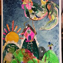 Mi proyecto del curso: Creación de personajes ilustrados con papel. Een project van Traditionele illustratie, Ontwerp van personages, Collage, Papercraft, Kinderillustratie, Creativiteit met kinderen y Verhaallijn van klga_fernandez - 24.09.2022