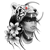 My project for course: Digital Design and Illustration of Tattoos with Procreate. Traditional illustration, Graphic Design, Digital Illustration, Tattoo Design, and Digital Drawing project by Hayley Young - 09.27.2022