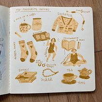 My project for course: Illustrated Life Journal: A Daily Mindful Practice. Fine Arts, Sketching, Creativit, Drawing, and Sketchbook project by sienkowska_paulina - 09.27.2022
