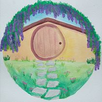 Meu projeto do curso: Pintura de paisagens atmosféricas com guache. Projekt z dziedziny Trad, c, jna ilustracja,  Malarstwo i Malowanie gwaszami użytkownika celine_carvalho_ - 27.09.2022