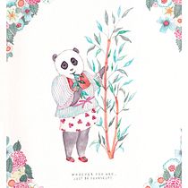 Pandina. Un projet de Illustration traditionnelle, Aquarelle et Illustration jeunesse de Claudia Colombo - 27.09.2022