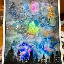 Mi proyecto del curso: Técnicas modernas de acuarela. Traditional illustration, Fine Arts, Painting, and Watercolor Painting project by Alicia - 09.27.2022
