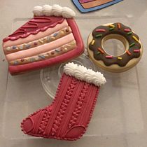 Mein Abschlussprojekt für den Kurs: Plätzchendekoration mit Royal Icing für Anfänger. Design, and DIY project by Laurence Tafniez - 09.27.2022