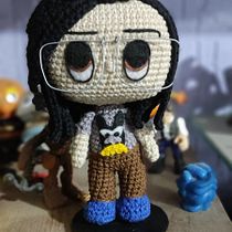 Meu projeto do curso: Amigurumi: crie pessoas com crochê. Arts, Crafts, To, Design, Fiber Arts, Crochet, Amigurumi, and Textile Design project by luhcarneiro828 - 09.28.2022