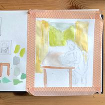My project for course: Exploratory Sketchbook: Find Your Drawing Style. Un proyecto de Ilustración tradicional, Bocetado, Creatividad, Dibujo, Pintura a la acuarela, Sketchbook y Pintura gouache de Bianca DG - 28.09.2022