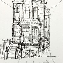 My project for course: Expressive Architectural Sketching with Colored Markers. Sketching, Drawing, Architectural Illustration, Sketchbook & Ink Illustration project by Steve - 09.28.2022