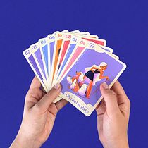 MOXIE: illustrated cards. Design, Traditional illustration, Graphic Design, Digital Illustration, and Narrative project by Tomás Ferreira - 09.28.2022
