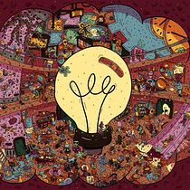 O Poder da Criatividade - Search n Find. Ilustração tradicional, Ilustração digital, e Sketchbook projeto de Yasmin Tavares Costa - 28.09.2022